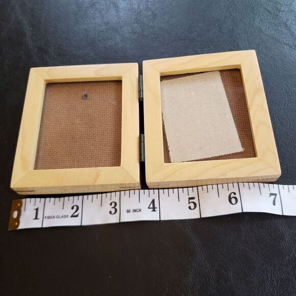 Wooden Double Picture Frame - Picture 4 of 5